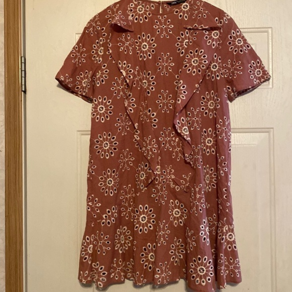 Zara Eyelet Dress